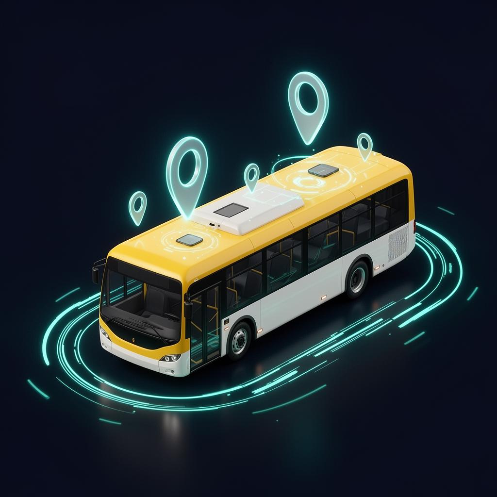 FIDO smart school bus with GPS